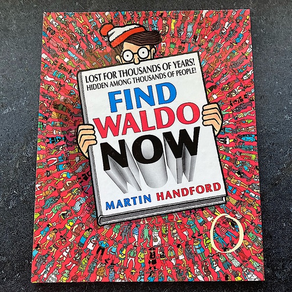 Find Waldo Now - Red Hardcover Book 
c.1988 by Martin Handford - Picture 1 of 12